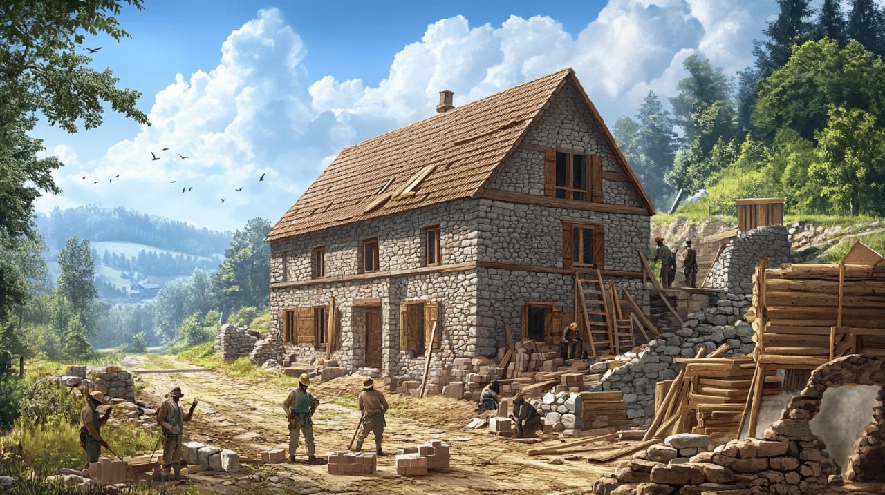 Les secrets d’une maison en pierre bien conçue : techniques et conformité